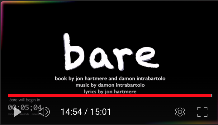 bare: A Pop Opera